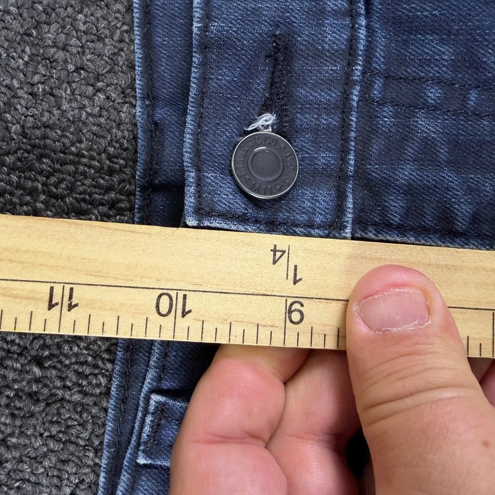 Levi's Jeans Mens 33x32 (Fits 32x29) 511 Slim Fit Dark Blue Denim EUC